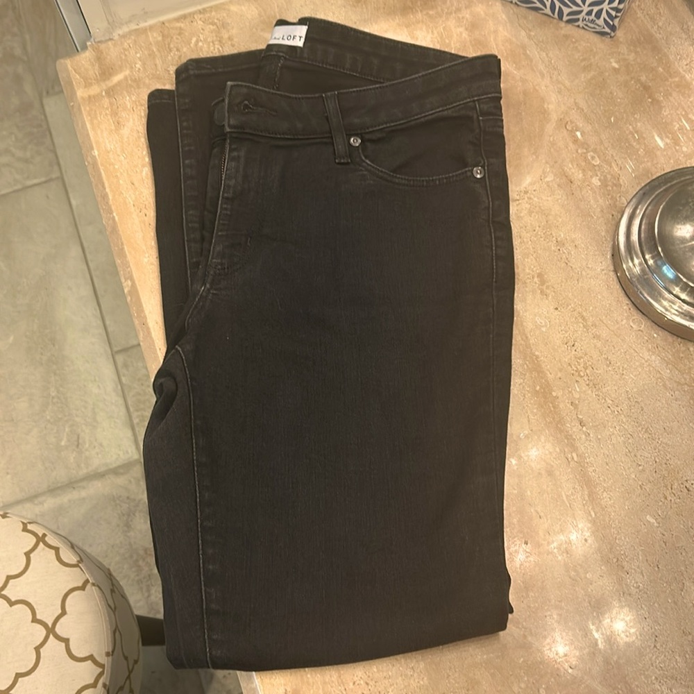 Loft Black Jeans